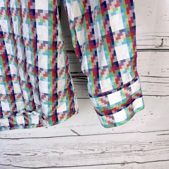 Luciano Visconti Black Button Down Size Medium - Picture 6 of 14